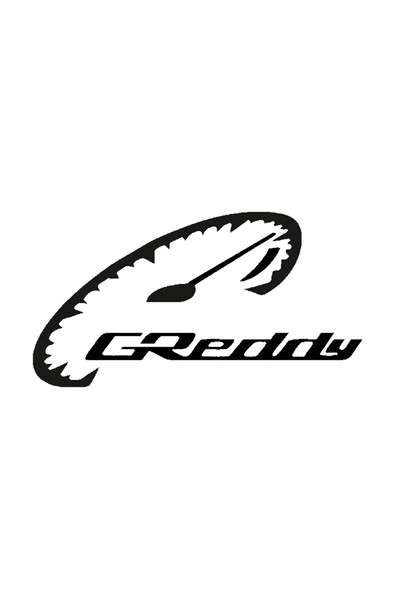 pınaxar ملصق Greddy Saat للزجاج الخلفي للسيارة، جودة A+، مقاس 20 × 20 سم، متين