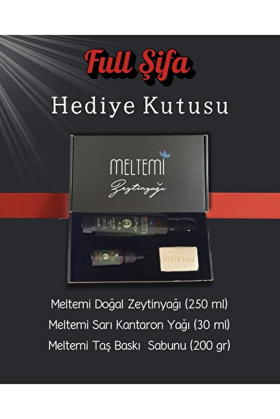MELTEMİ ZEYTİNYAĞI - Full Şifa Hediye Kutusu