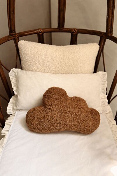 Cherry Bloom Cotton Teddy Peluş Bulut Yastık