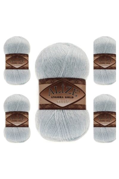 Alize أيزن هوم أنجورا جولد سيلفي 5 عبوات رقم اللون: 515