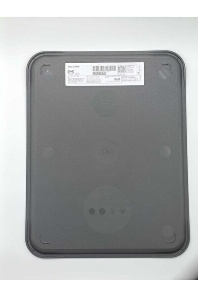 IKEA 1 Tillgang Tepsi - Gri Servis Tepsisi - 29x37 Cm -tıllgang-tepsi Plastik Gri 29 x 36