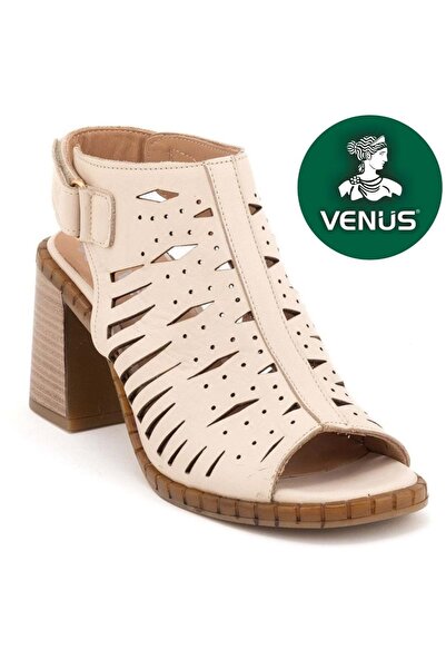 Venüs Sandale ortopedice confortabile din piele naturală Upride BEIGE