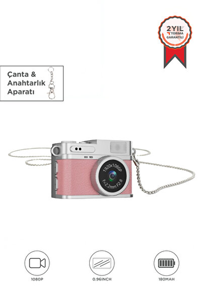 Torima Dijital Fotoğraf Makineleri Video Kamera Mini Anahtarlık 1080P CMR35 P...