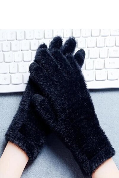 Hyd Yumuşak Dokulu Kadın Pelüş Eldiven