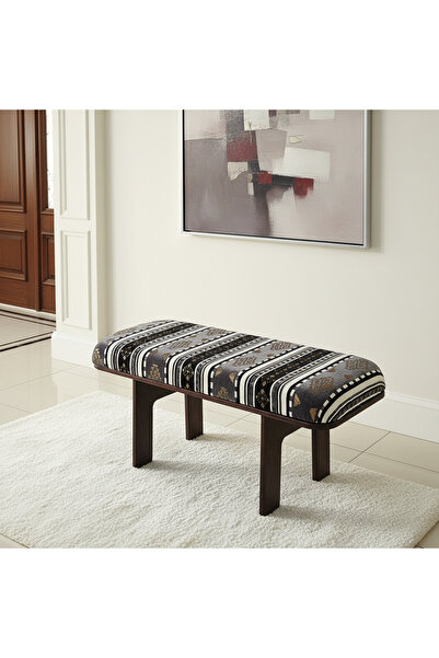 Vera Concept Home Modern Geçirmeli Bench – Ceviz Gövde