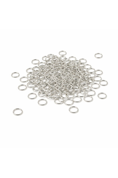 Flower 250 Adet - 6 Mm Takı Halkası, Kesik Halka, Takı Yapma Halkası, Yuvarla...