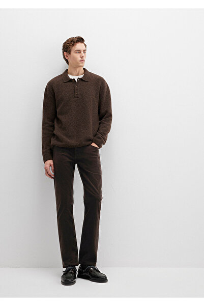 Mavi Martin Bitter Brown Velvet Trousers 0037891110