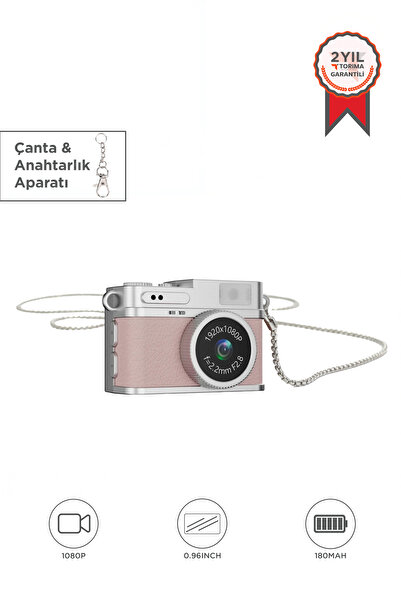 Torima Dijital Fotoğraf Makineleri Video Kamera Mini Anahtarlık 1080P CMR35 P...