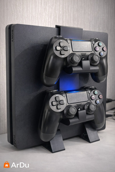 ArDu PS4 Dikey Stand ve DualShock Kol Tutucu (Slim)
