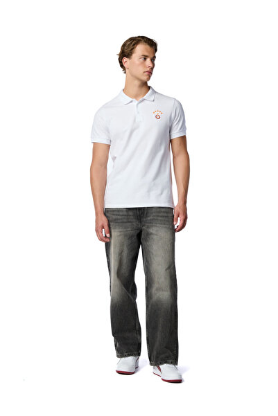 GSStore Galatasaray 5 Yıldız Klasik Logo Polo T-shirt E251403