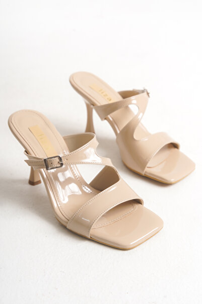 Liza Shoes Papuci de zi cu zi pentru femei MAYA din piele lacuita A026-K344