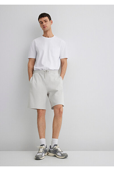 Mavi Light Gray Shorts 0410254-80192