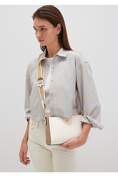 Mavi 1912166 -34523 Model Ecru Crossbody Bag
