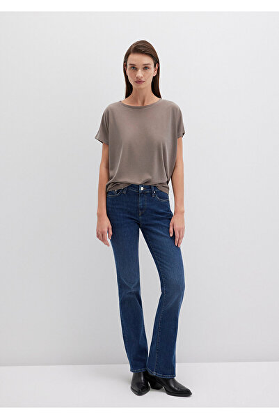 Mavi Molly Casual Vintage Koyu Jean Pantolon 1013683047