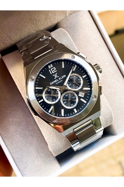 Daniel Klein orjinal su geçirmez çelik kordon 2 yıl garantili Erkek kol saati