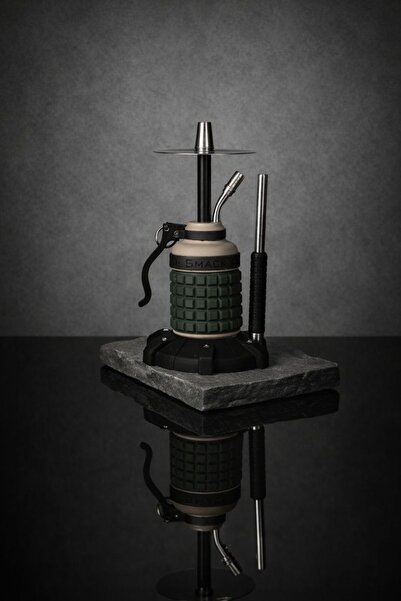 Gökkuşağı El Bombası Tasarım Nargile Seti