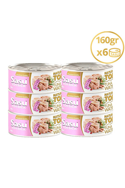 SASU Light Suda Ton Balığı 6x160g Bütün Dilim