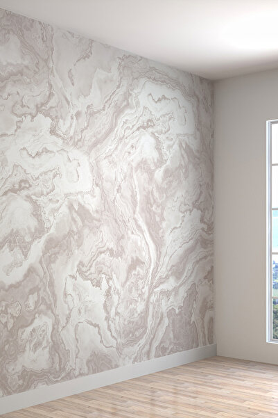 dreamwall Duvar Kağıdı Mermer Desenli Silinebilir Sağlıklı Tekstil Duvar Kağıdı