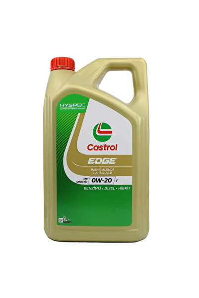 CASTROL Edge 0W-20 V 5 LİTRE 2024 Ü.T