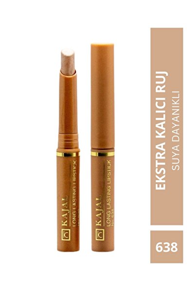 KAJAL Uzun Süre Kalıcı Ruj & Long Lasting Lipstick No: 638