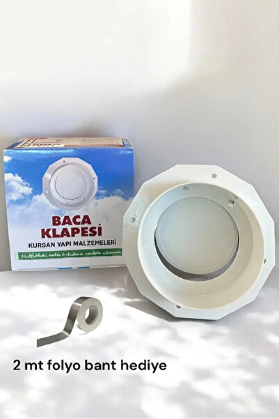 Altın Aspiratör Ve Davlumbaz Bacası Için Baca Klapesi Koku Önleyici