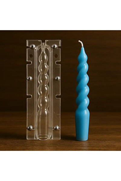 Poyrish Polikarbon Mum Kalıbı - 1 Adet