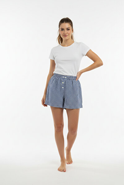 LESRAVIN Ekoseli Homey Comfort Boxer Short