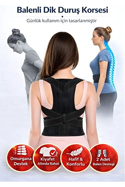 figiza Unisex Orthopedic Sports Corset - Upright Posture, Underwire, Anti Hum...