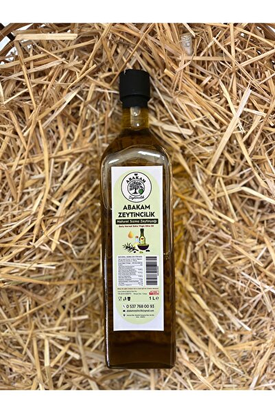 yöresel ABAKAM ZEYTİNCİLİK NATURAL SIZMA ZEYTİNYAĞI 1 (LİTRE) (0,3ASİT_ DİZEM)