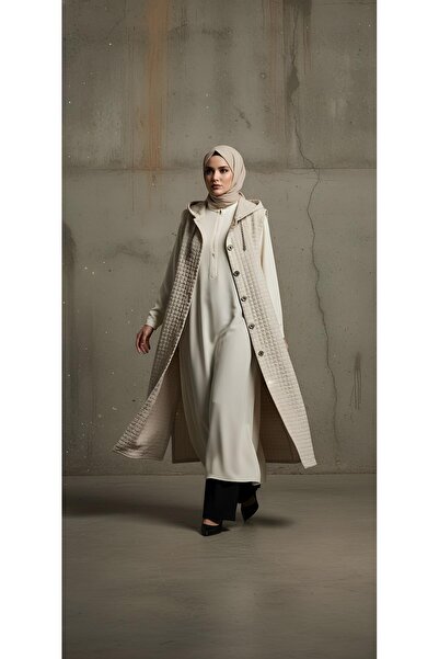 MODA سترة مبطنة بتفاصيل سلسلة