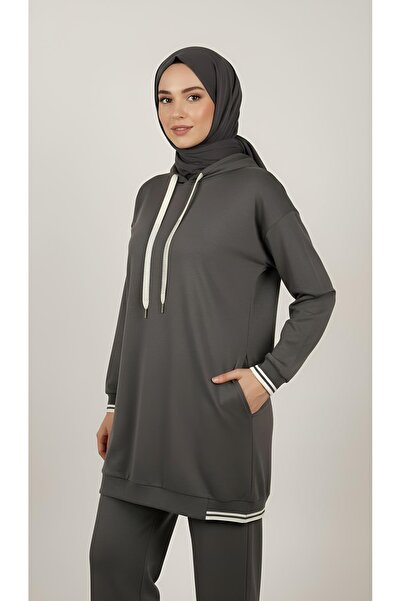 FATOSH KUTO Ri̇banali Premium Modal Tunic Set