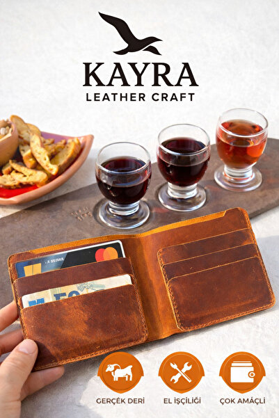 NUBLADO 100% Genuine Leather Handmade Minimalist Design Unisex Bifold Men's C...