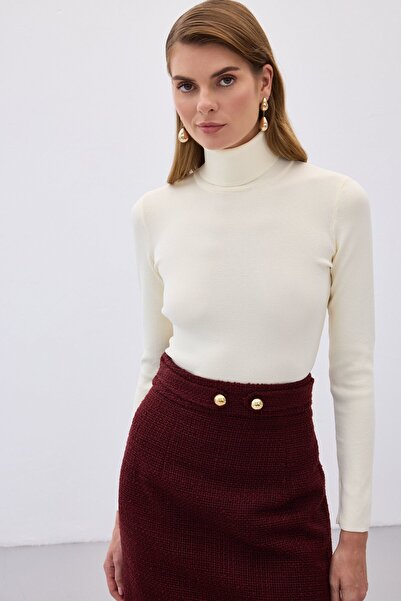 Sateen Пълен рибарски плетен - Екру