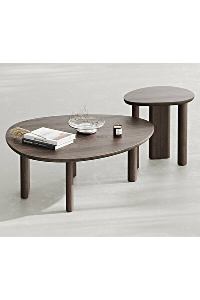 Normod Mandel İkili Orta Sehpa Takımı Large