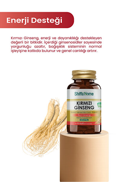 Aksu Vital Kırmızı Ginseng 60 Kapsül