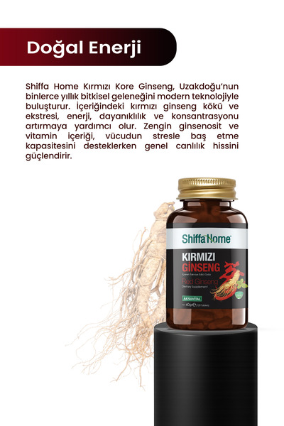 Aksu Vital Shiffa Home Ginseng 500 Mg 120 Tablet