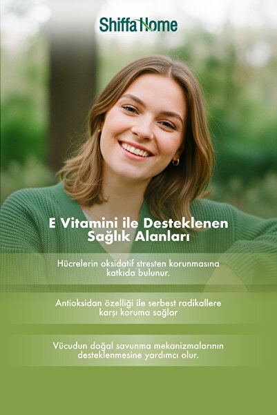 Shiffa Home E VİTAMİNİ 400 IU 700 MG X 60 SOFTGEL