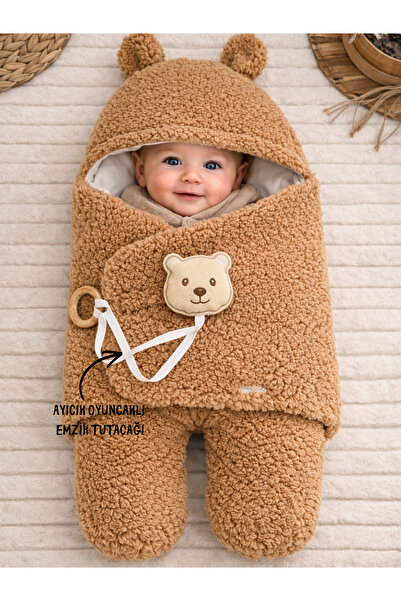 Tomuycuk بطانية قماشية ناعمة للأطفال مع أقدام للنوم |   معطف شتوي سميك |   0-...