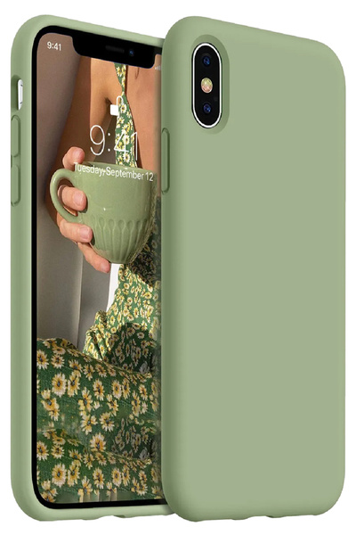 Marselit iphone X ve Xs Uyumlu Premium Lansman Liquid Silikon Kılıf İçi Kadif...