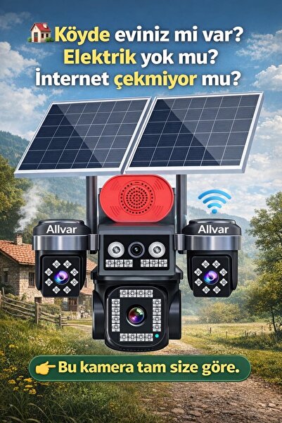 Esvision 4 kameralı 4G NANO CYRSTALL KAMERA