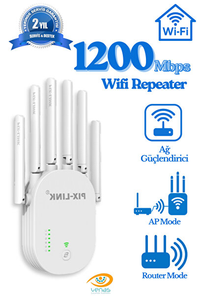 Venas 300 Mbps Sinyal Güçlendirici Wifi Repeater