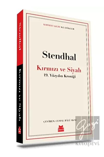 Kırmızı Kedi Yayınları Kırmızı Ve Siyah Stendhal