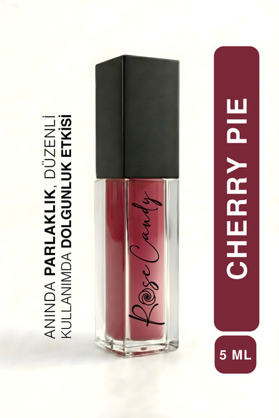 Rose Candy Parlak ve Nemlendirici Etkili Dudak Parlatıcısı | Cherry Pie Lip G...