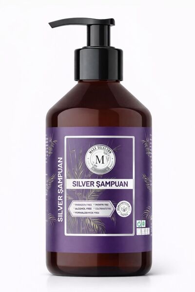 MAXXSELECTION Turunculaşma Karşıtı Silver Mor Şampuan 500 ml İpeksi Parlaklık