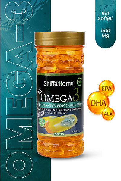 Aksu Vital Shiffa Home Omega-3 500 Mg X 150 Soft Jel