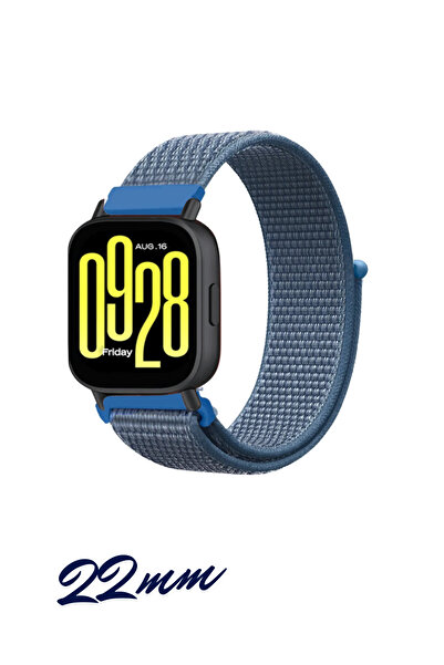 PSGT Xiaomi Redmi Watch5 /22mm Uyumlu Naylon Döngü Kayışı Correa Spor Bilezik...