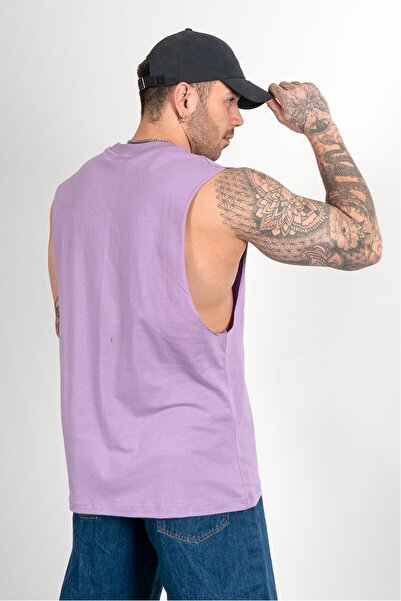 aksesuarix تي شيرت رجالي بدون أكمام من Relax Fit PG1103MR