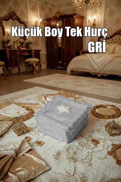 Çt Çeyizci Tekstil Çeyizlik Küçük Tek Hurç Çiçekli, Kadife Tek Hurç Çeyizlik ...