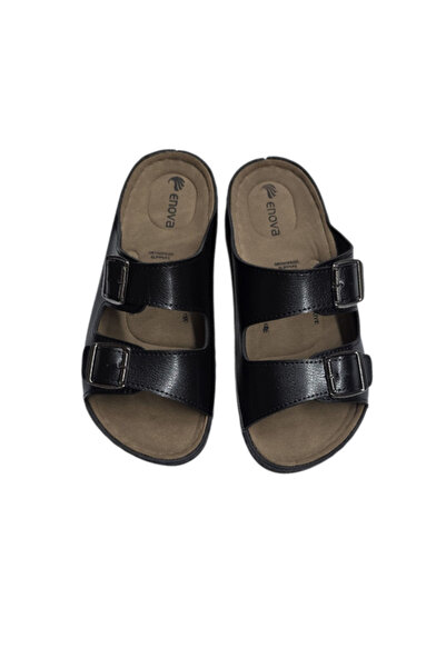 Benittokids Enova Double Buckle Orthopedic Daily Soft Faux Leather Home and O...