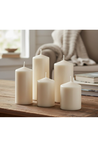 IKEA Fenomen Blok Mum, Natürel 5 Li